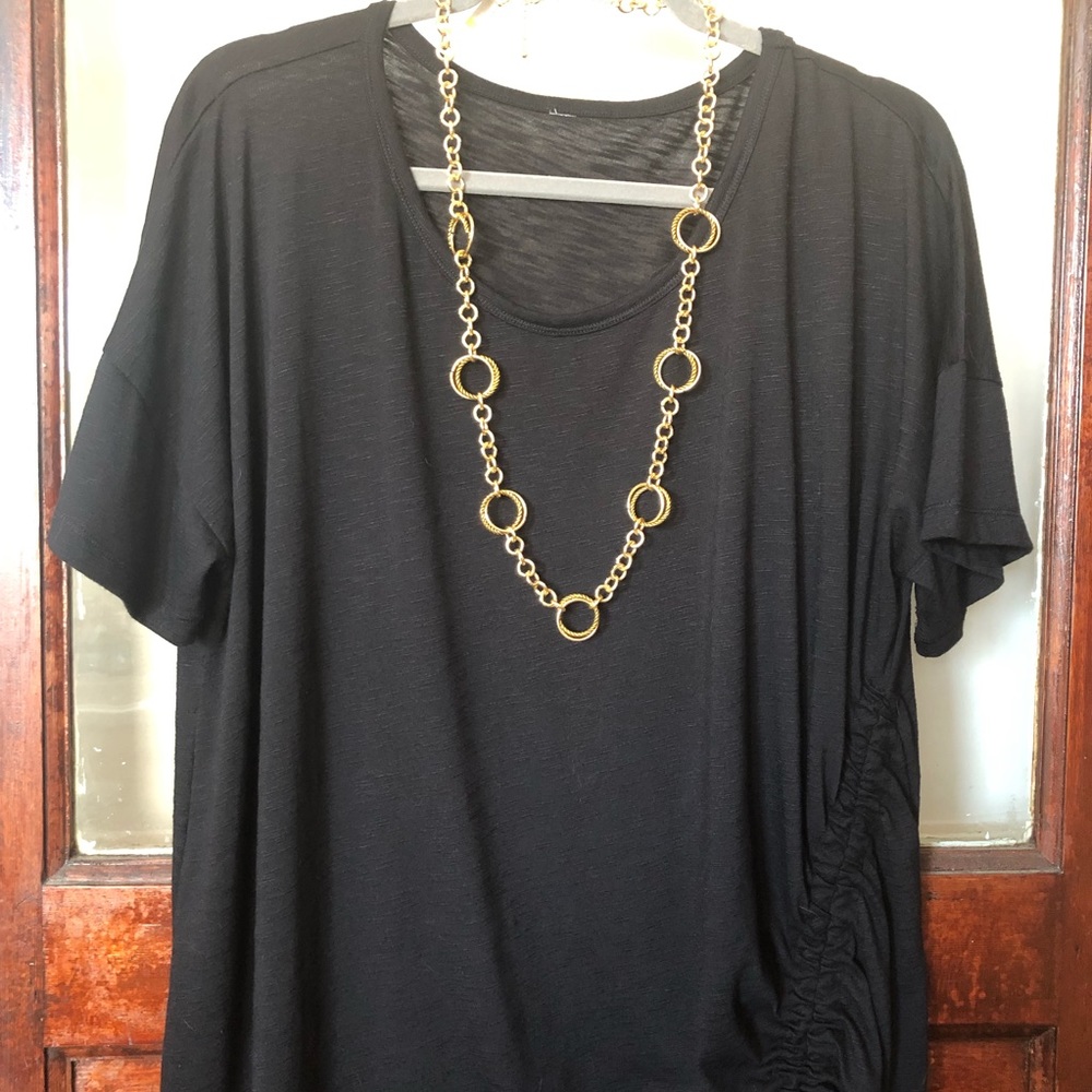 SOLD Charter Club Gold Tone Chain Link Necklace NWT - Picture 1 of 7